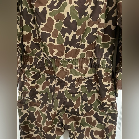 Vintage Men’s‎ DUXBAK Camo Hunting Zip Up Jumpsuit Suit Bib Overalls Medium. - Picture 10 of 12